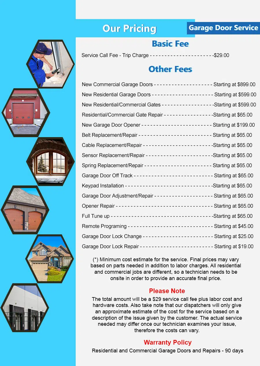 Neighborhood Garage Door Service Pantego, TX 817-479-9062